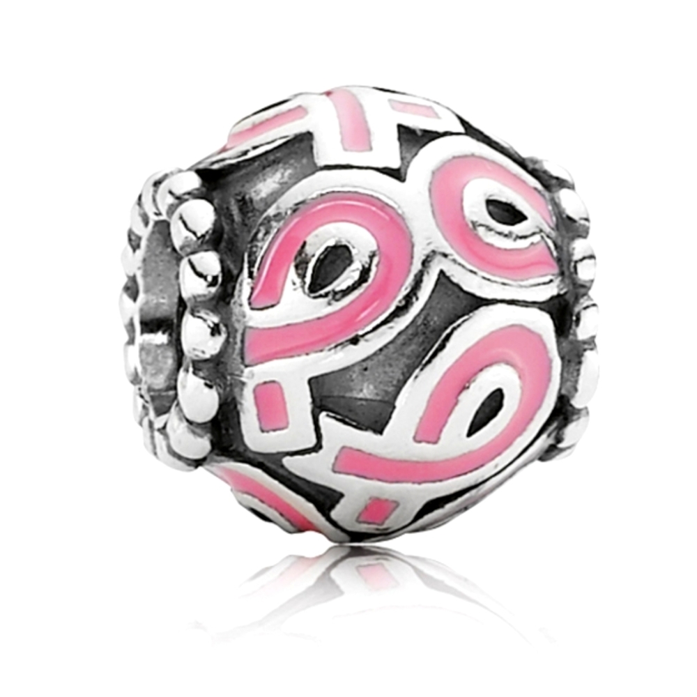 Pandora Pink Ribbon Charm (Retired)